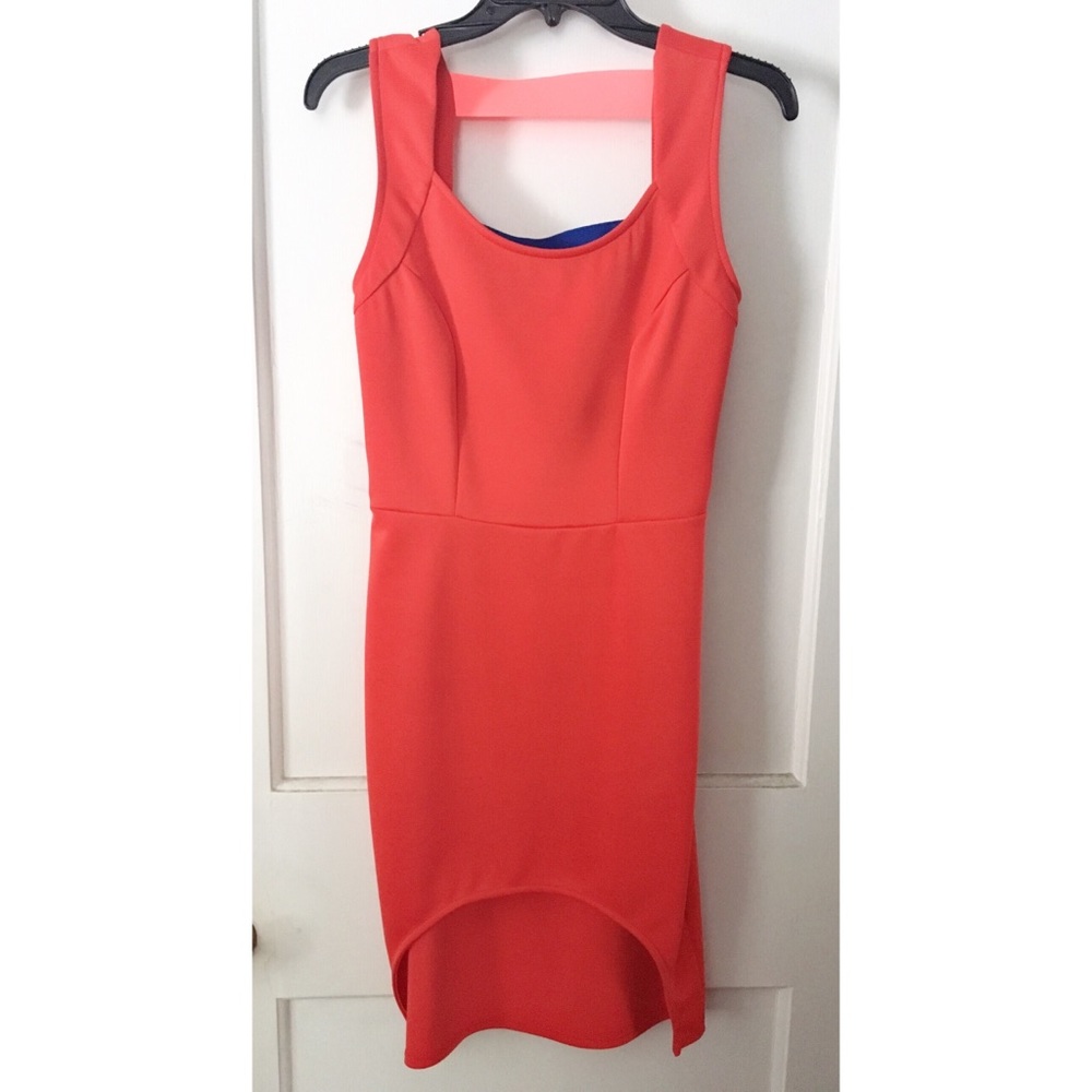 Coral Party Dress